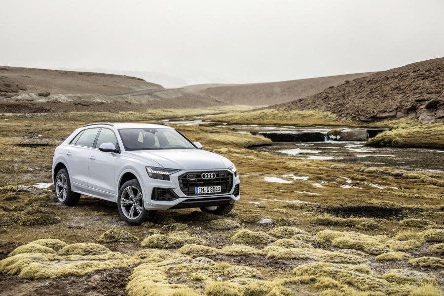 Audi Q8 55 TFSI Quattro 2018 года  (WW) (фото 14 из 42)